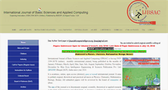 Desktop Screenshot of ijbsac.org